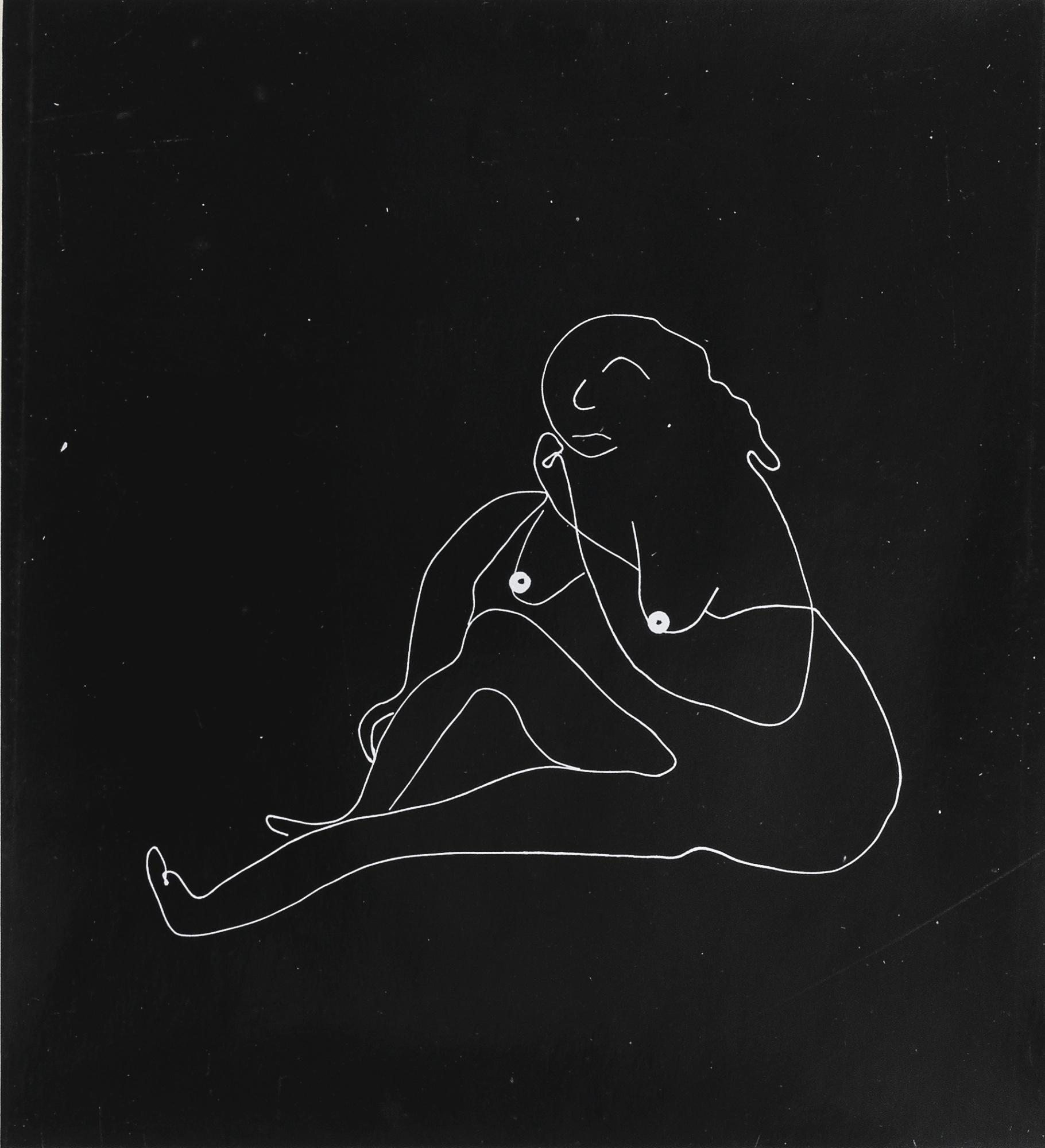 Long Chin-San - A Nude Sketch