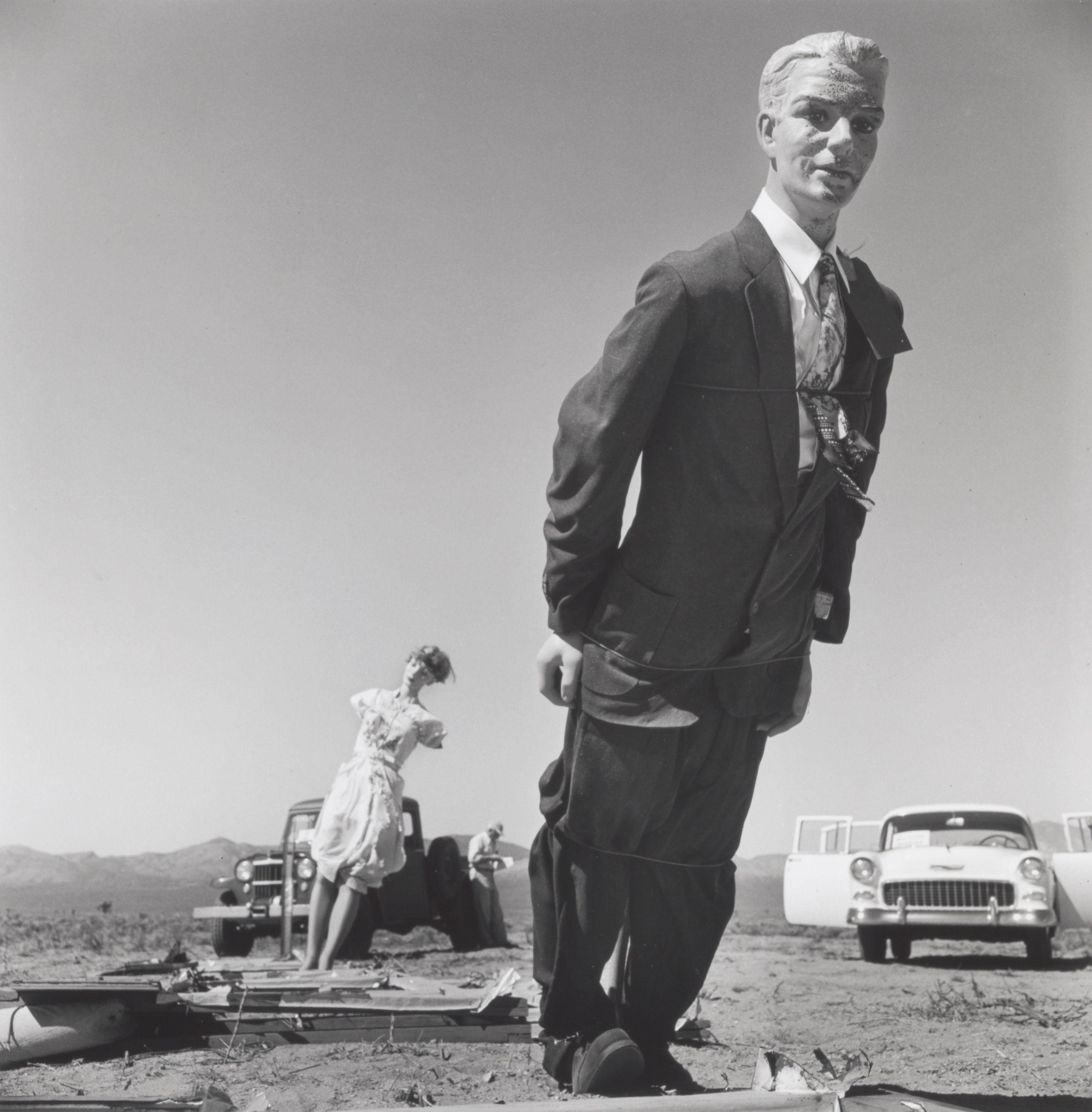 Loomis Dean - Mannequins, Atomic Bomb Test, Yucca Flat, Nevada