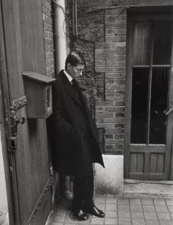 Loomis Dean - Yves St. Laurent After Attending Christian Dior\'s Funeral, Paris