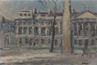 Lord Methuen, R.A., R.W.S. - Bath in Winter