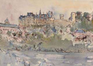 Lord Methuen, R.A., R.W.S. - Chateau de Saint Aignan, France