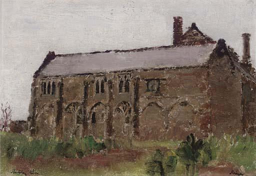 Lord Methuen, R.A., R.W.S. - Muchelney Abbey, Somerset