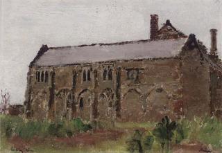 Lord Methuen, R.A., R.W.S. - Muchelney Abbey, Somerset