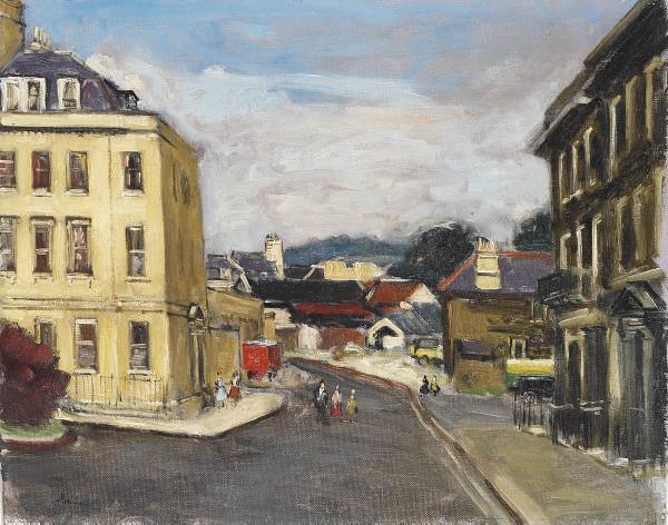 Lord Paul Ayshford Methuen, R.A., R.W.S. - Catherine Place, Bath