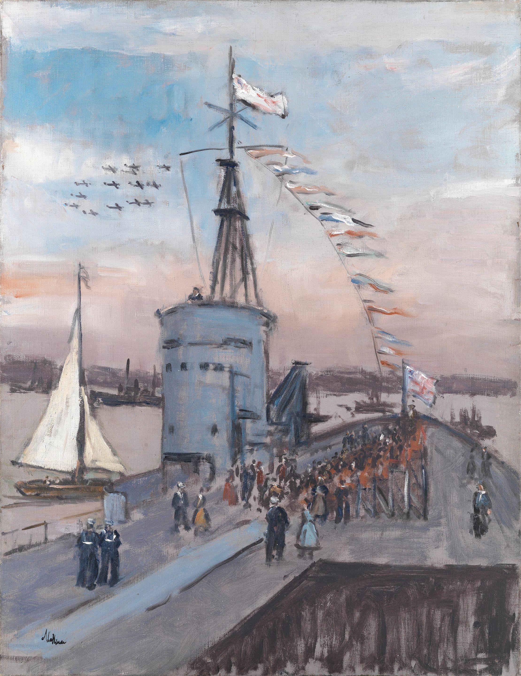 Lord Paul Ayshford Methuen R.A. - The Spithead Review, 15 June 1953