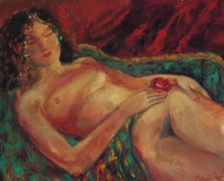 Lord Paul Ayshford Methuen, R.B.A., R.A. - Reclining nude