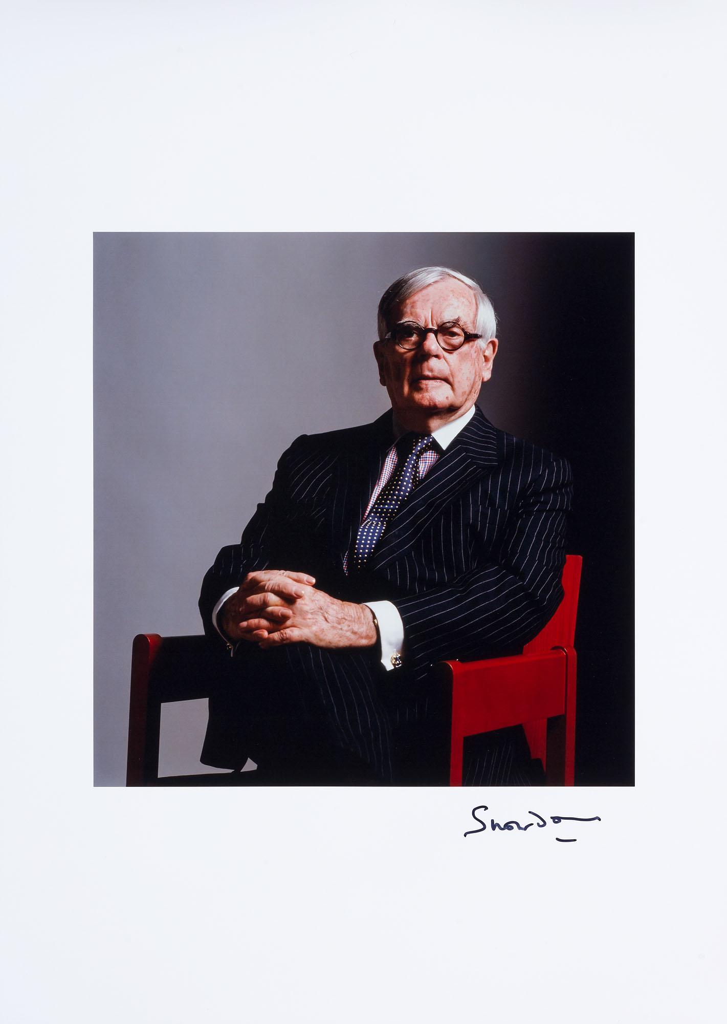 Lord Snowdon - Dominick Dunne, 2003