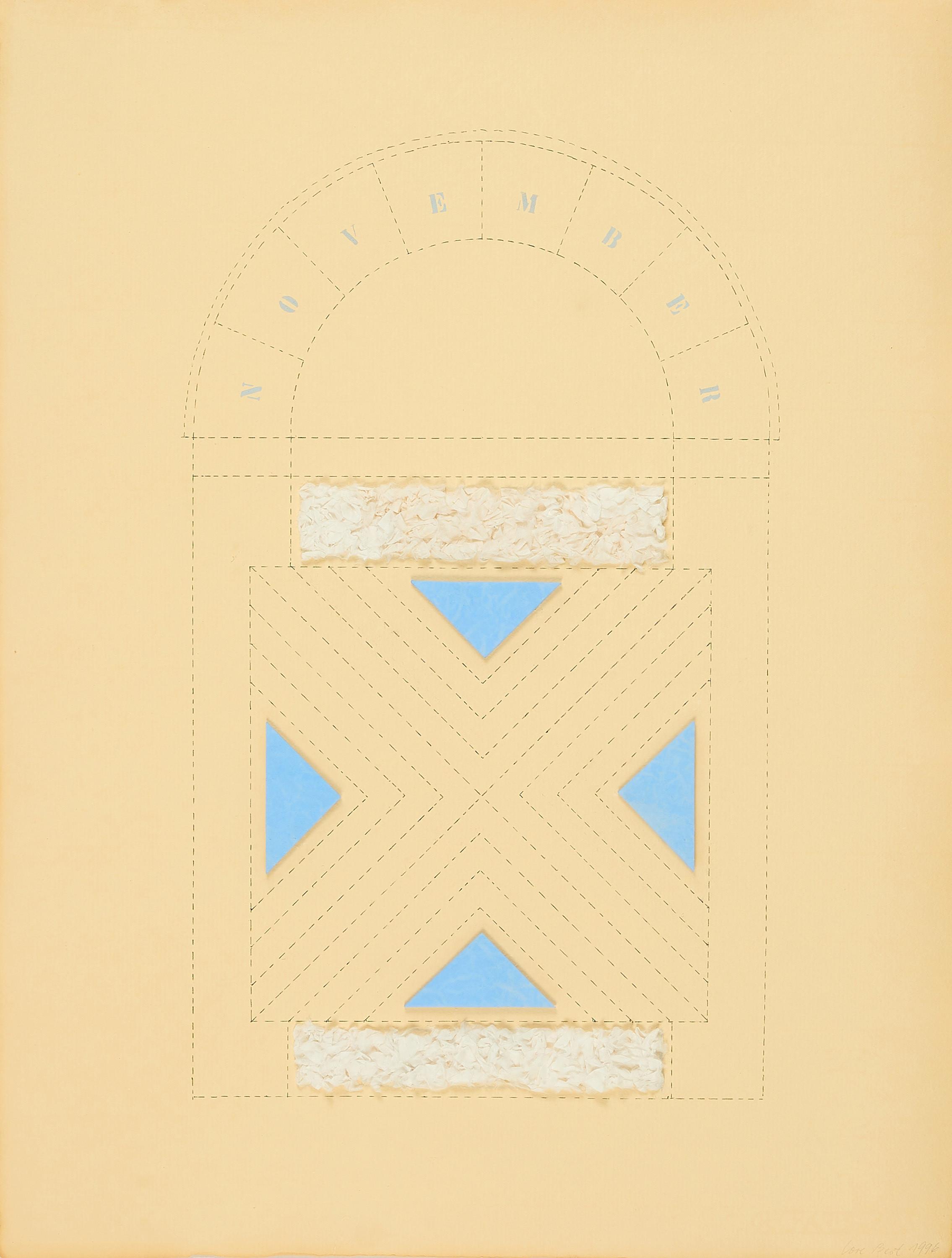 Lore Bert - Kalenderblatt Nov. 1996.