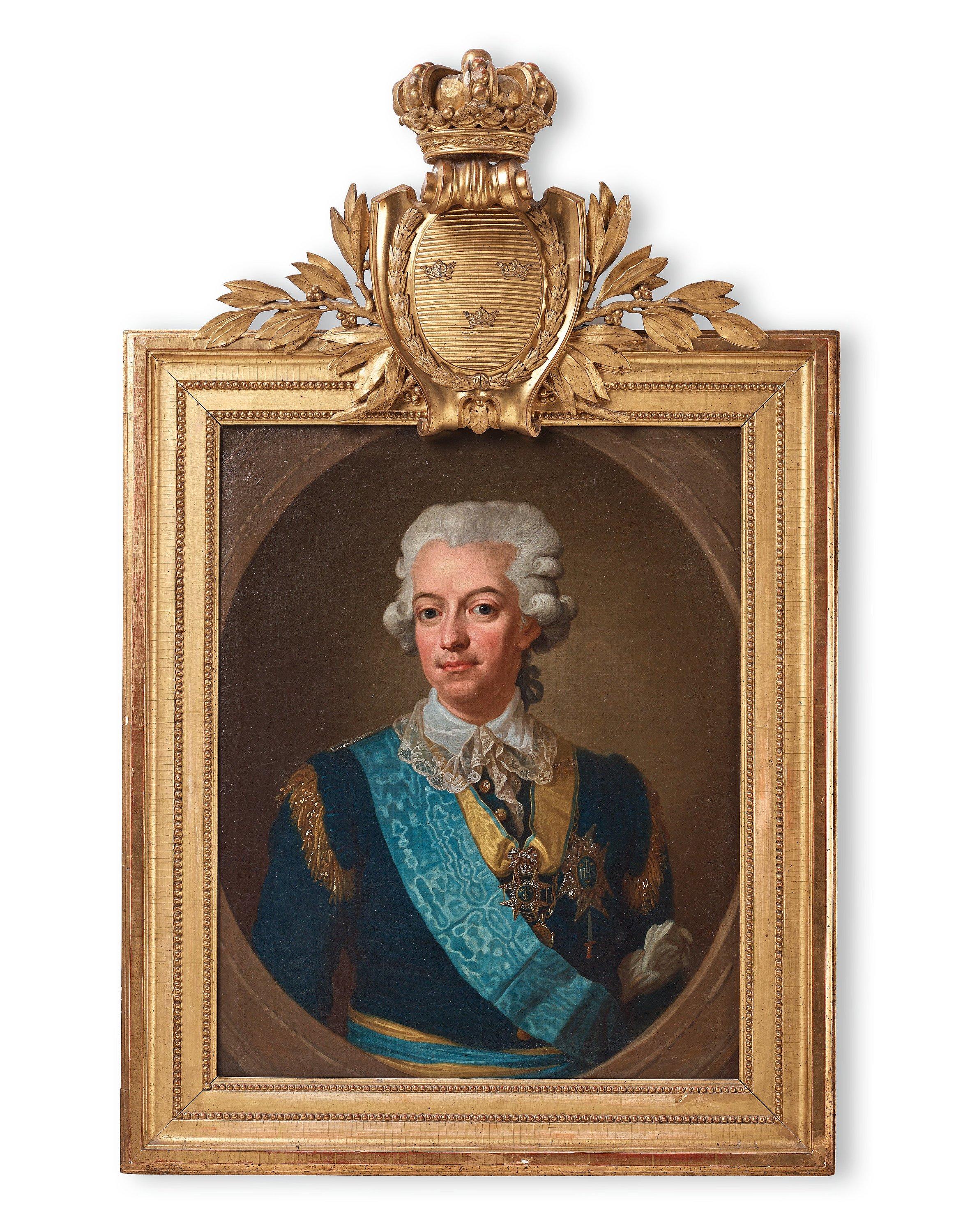 Lorens Pasch d y - King Gustav III of Sweden (1746-1792)