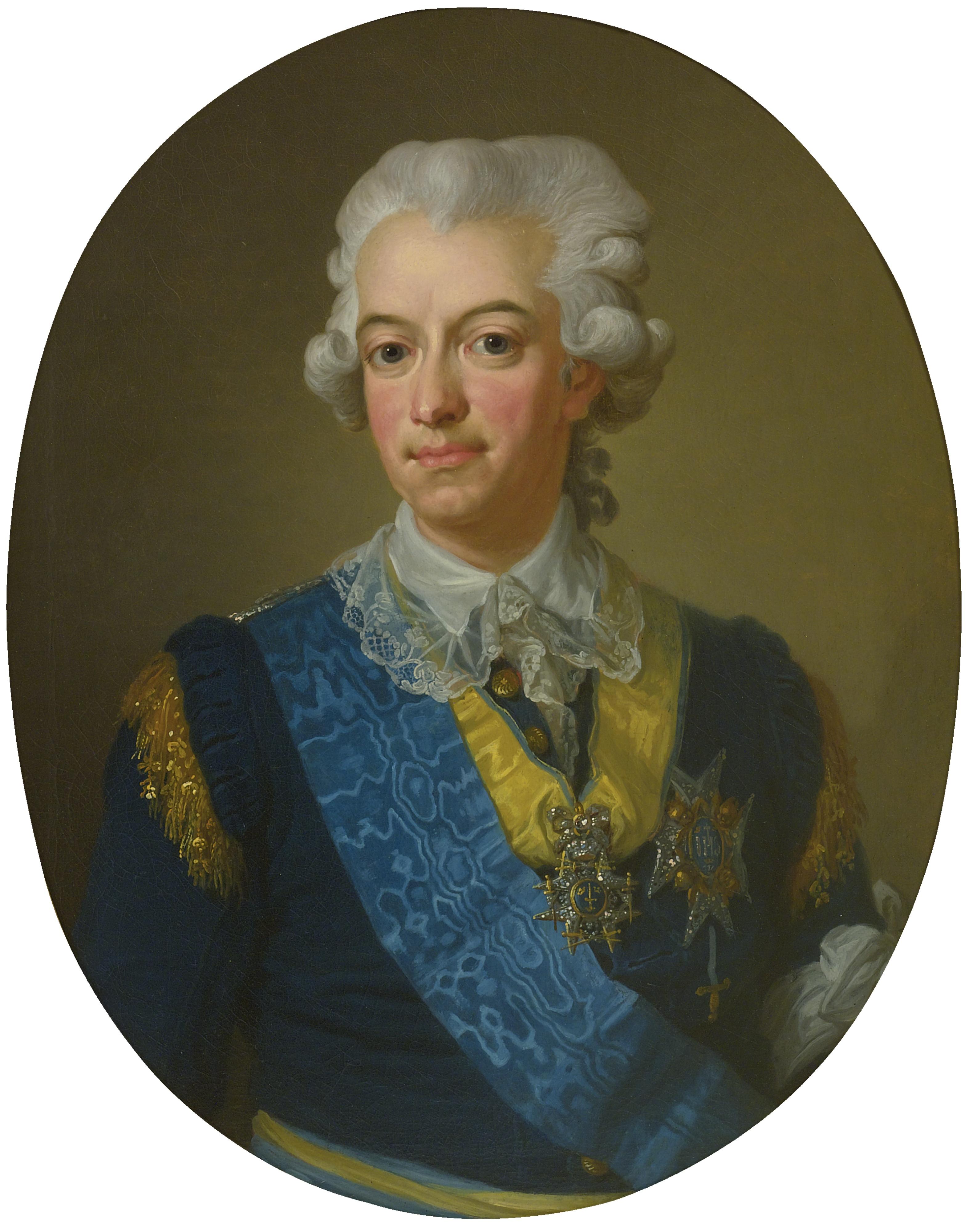 Lorenz Pasch The Younger - King Gustavus Iii Of Sweden
