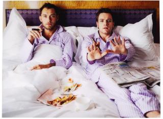 Lorenzo Agius - Jude And Ewan In Bed