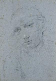 Lorenzo Baldissera Tiepolo - Recto: Head Of A Young Woman Verso: Head Of A Little Girl, Seen From The Side