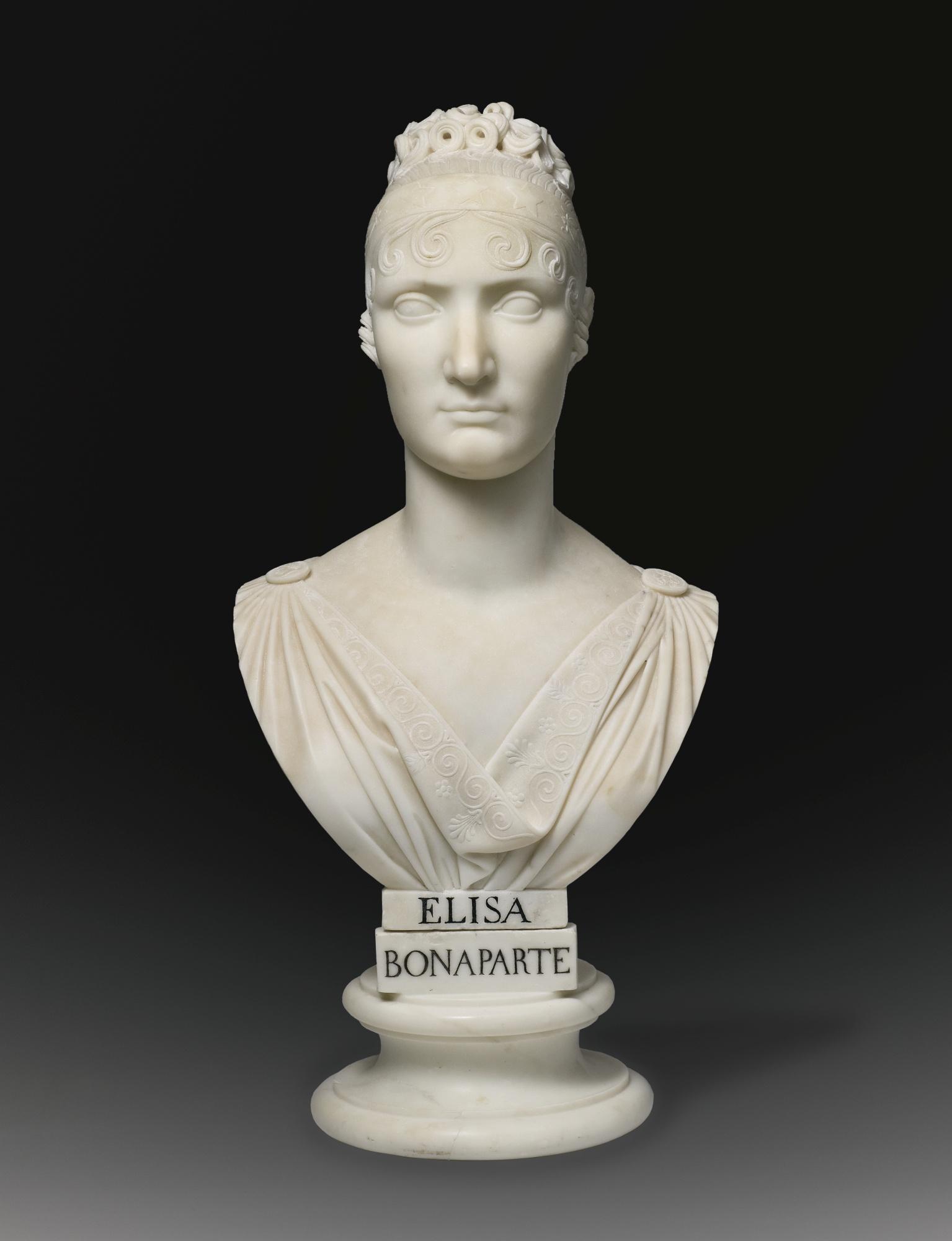 Lorenzo Bartolini - Elisa Baciocchi, Née Bonaparte, Princess Of Piombino And Lucca, Grand Duchess Of Tuscany