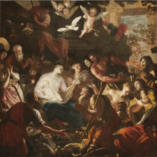 Lorenzo De Ferrari - Adorazione Dei Pastori