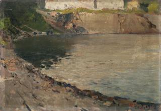 Lorenzo Delleani - Washerwomen