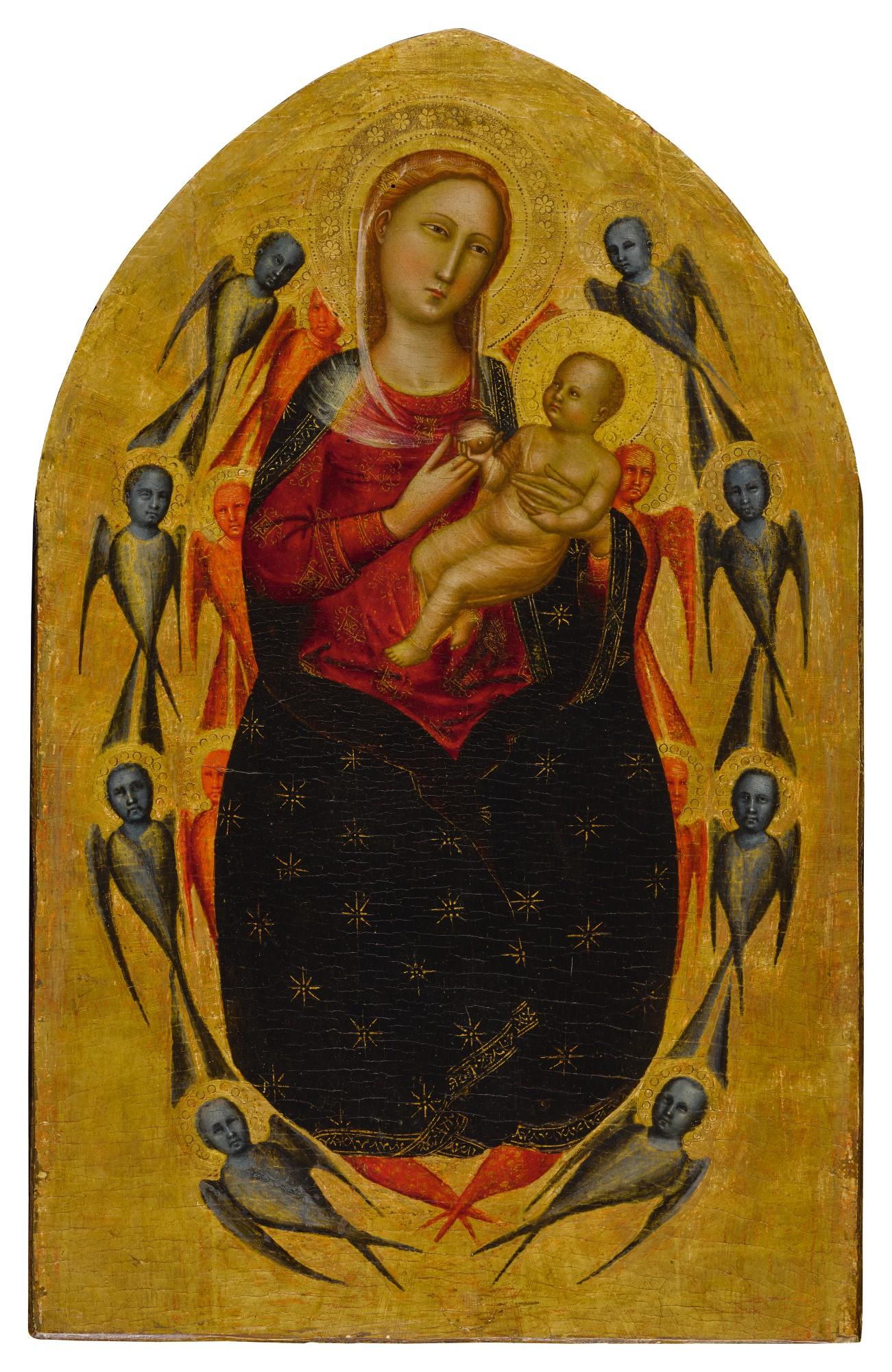 Lorenzo Di Bicci - Madonna and Child in Glory