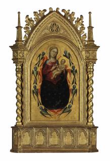 Lorenzo di Bicci - The Madonna and Child in glory