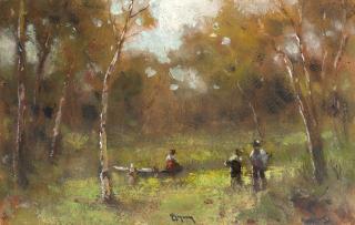 Lorenzo Gignous - Figure nel bosco