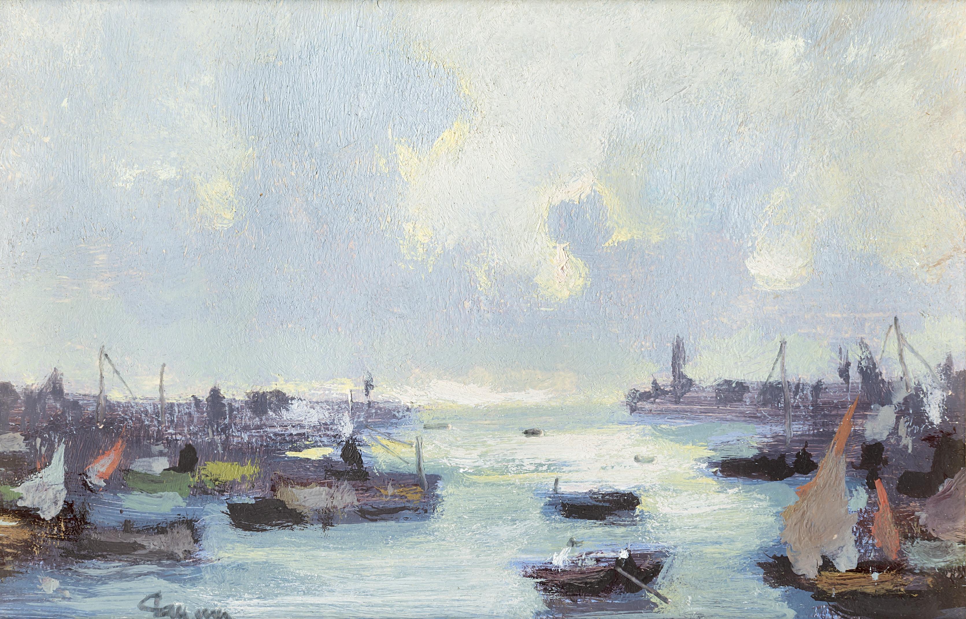 Lorenzo Gignous - Il porto di Genova