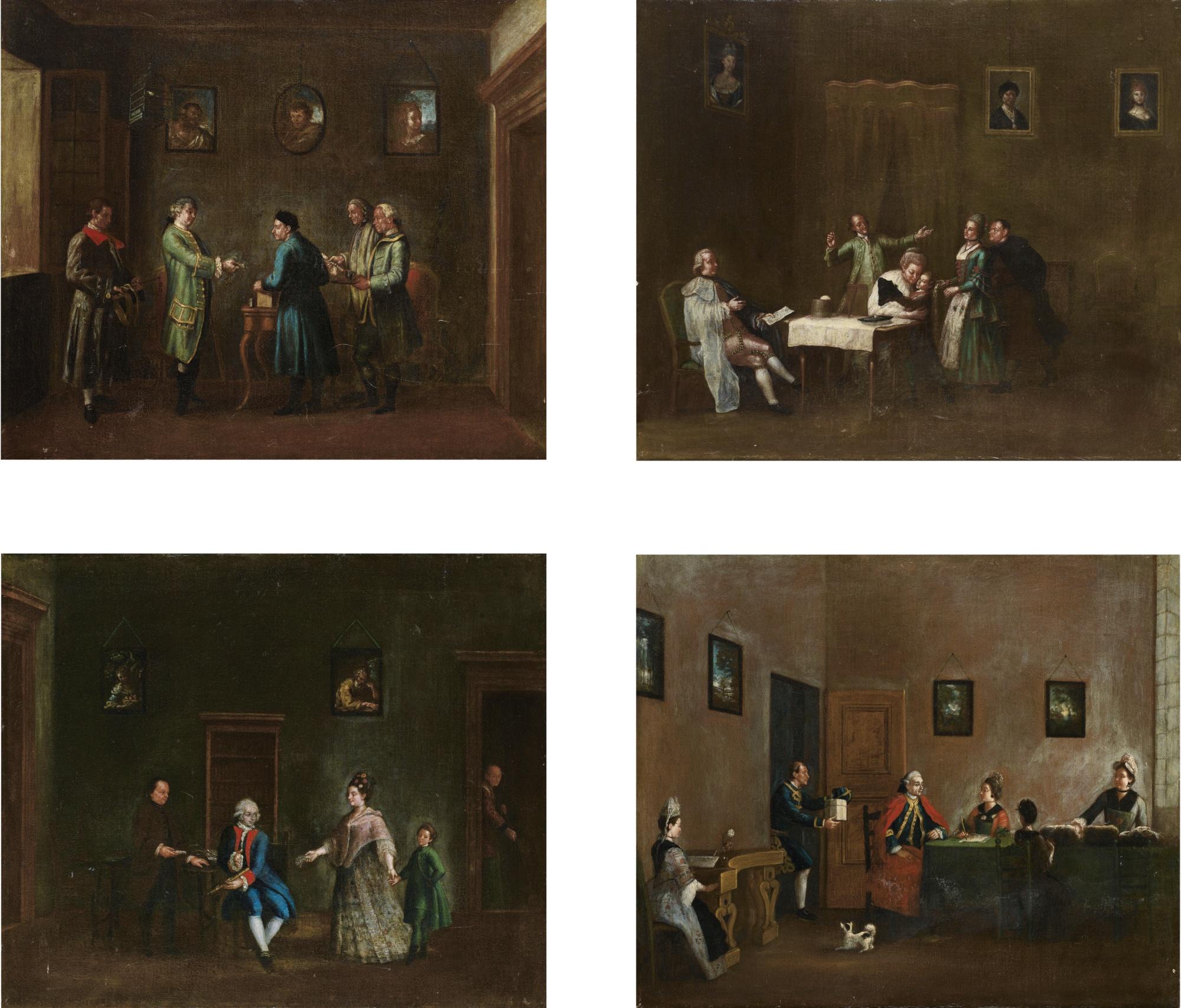 Lorenzo Gramiccia - Four Animated Interior Scenes