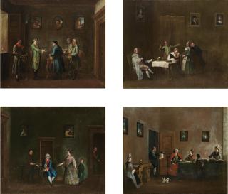 Lorenzo Gramiccia - Four Animated Interior Scenes