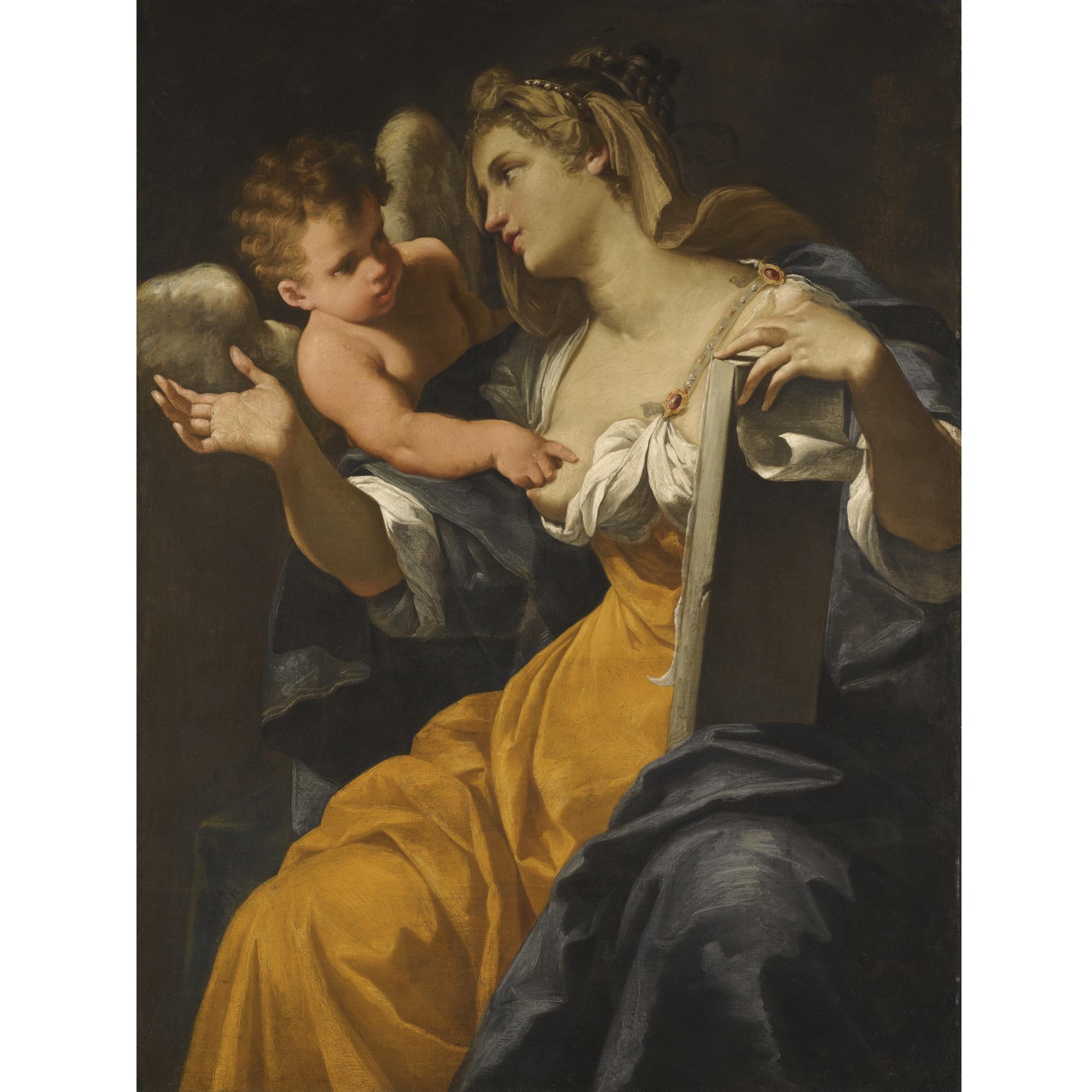 Lorenzo Pasinelli - A Sybil Inspired By A Putto: The \