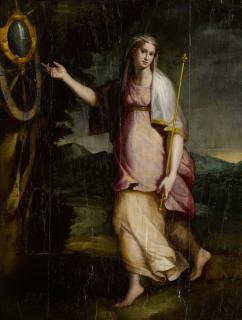 Lorenzo Sabatini - Allegorical Figure, Probably Prudence