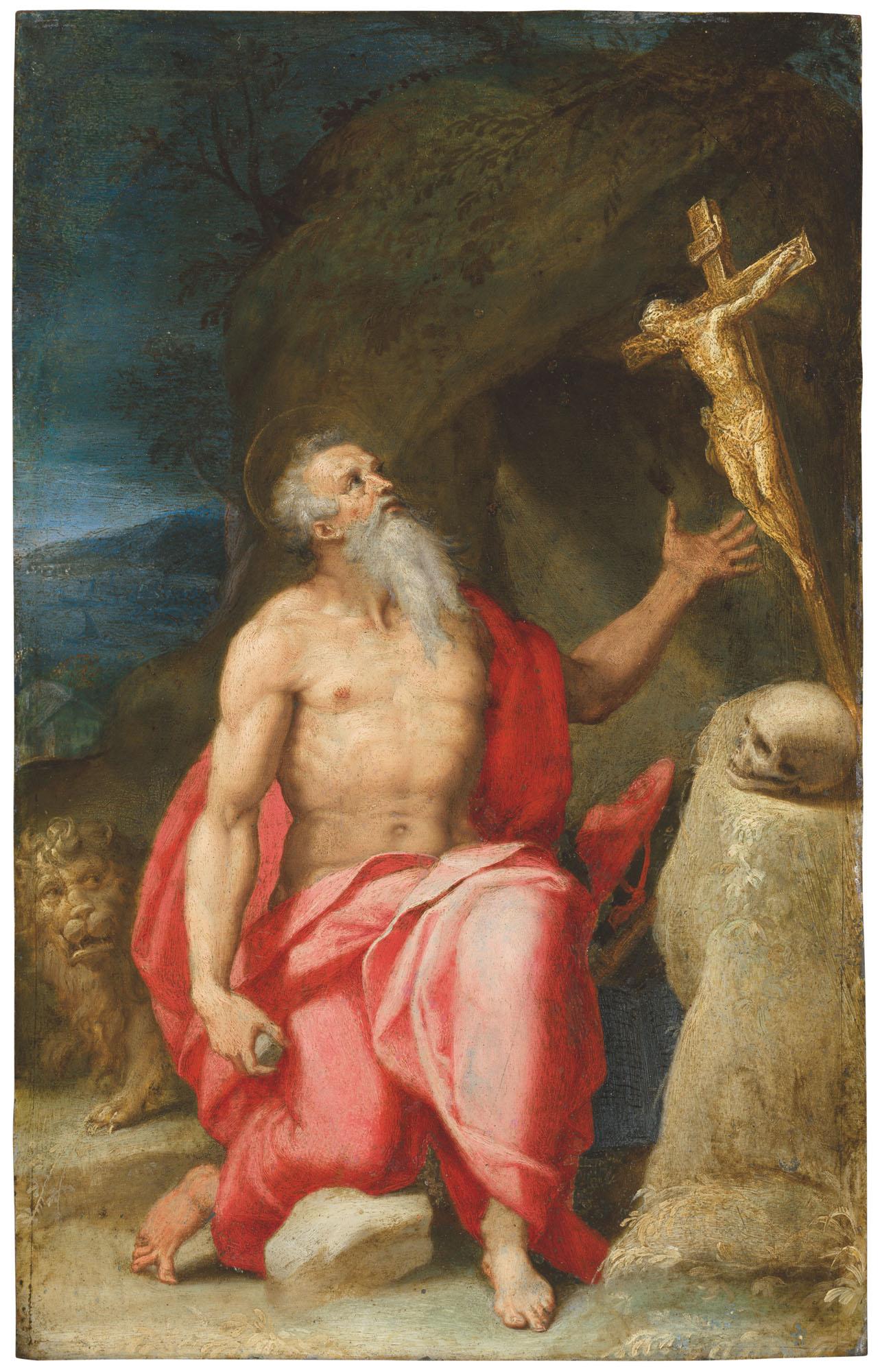 Lorenzo Sabatini - The Penitent Saint Jerome