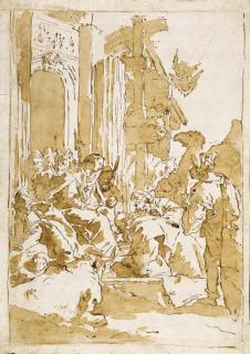 Lorenzo Tiepolo - The Adoration Of The Magi