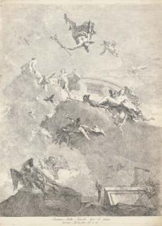 Lorenzo Tiepolo - The Triumph of Venus (De V. 9; R. 230)