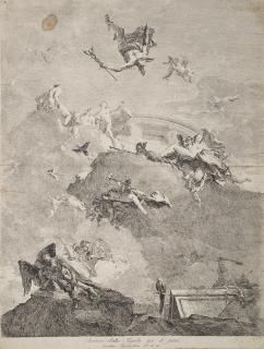 Lorenzo Tiepolo - Triumph of Venus, after Giambattista Tiepolo
