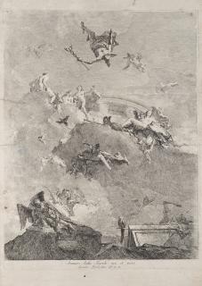 Lorenzo Tiepolo - Triumph of Venus, from Giambattista Tiepolo