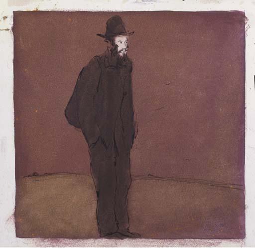 Lorenzo Viani - Uomo con cappello