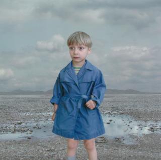 Loretta Lux - \'Boy in a Blue Raincoat 2\'