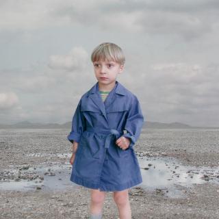 Loretta Lux - \'Boy in a blue raincoat 2\'