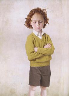 Loretta Lux - Boy in yellow pullover, 2004