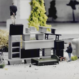 Loris Cecchini - No Casting (Furnitures For Stage Evidence)