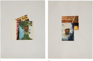 Lorna Simpson - Riunite & Ice #26; Riunite & Ice #27 [Two Works]