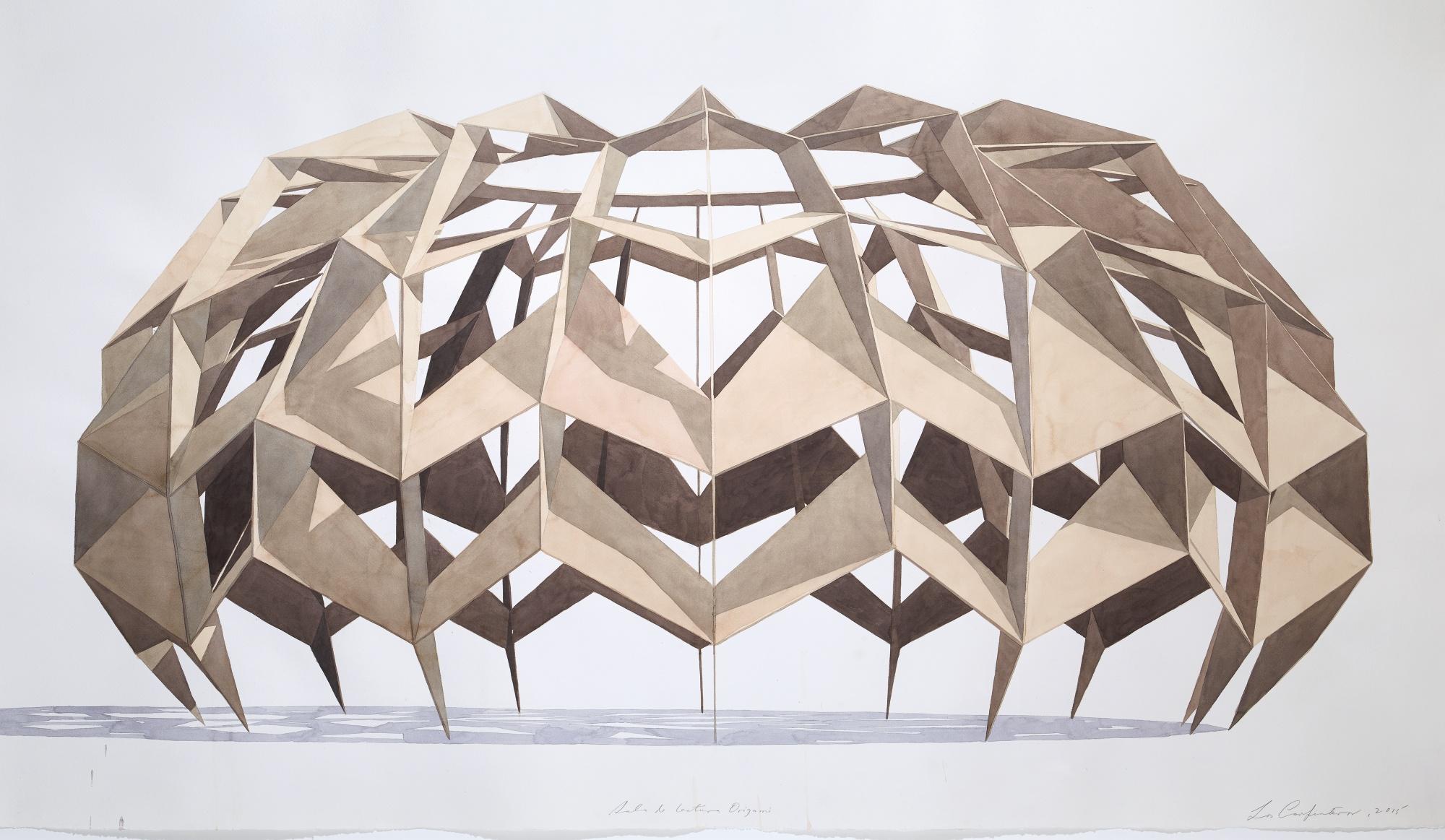 Los Carpinteros - Sala De Lectura Origami