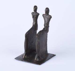 Lothar Fischer - Kleines gesockeltes Paar.