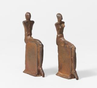 Lothar Fischer - Sitzendes Paar