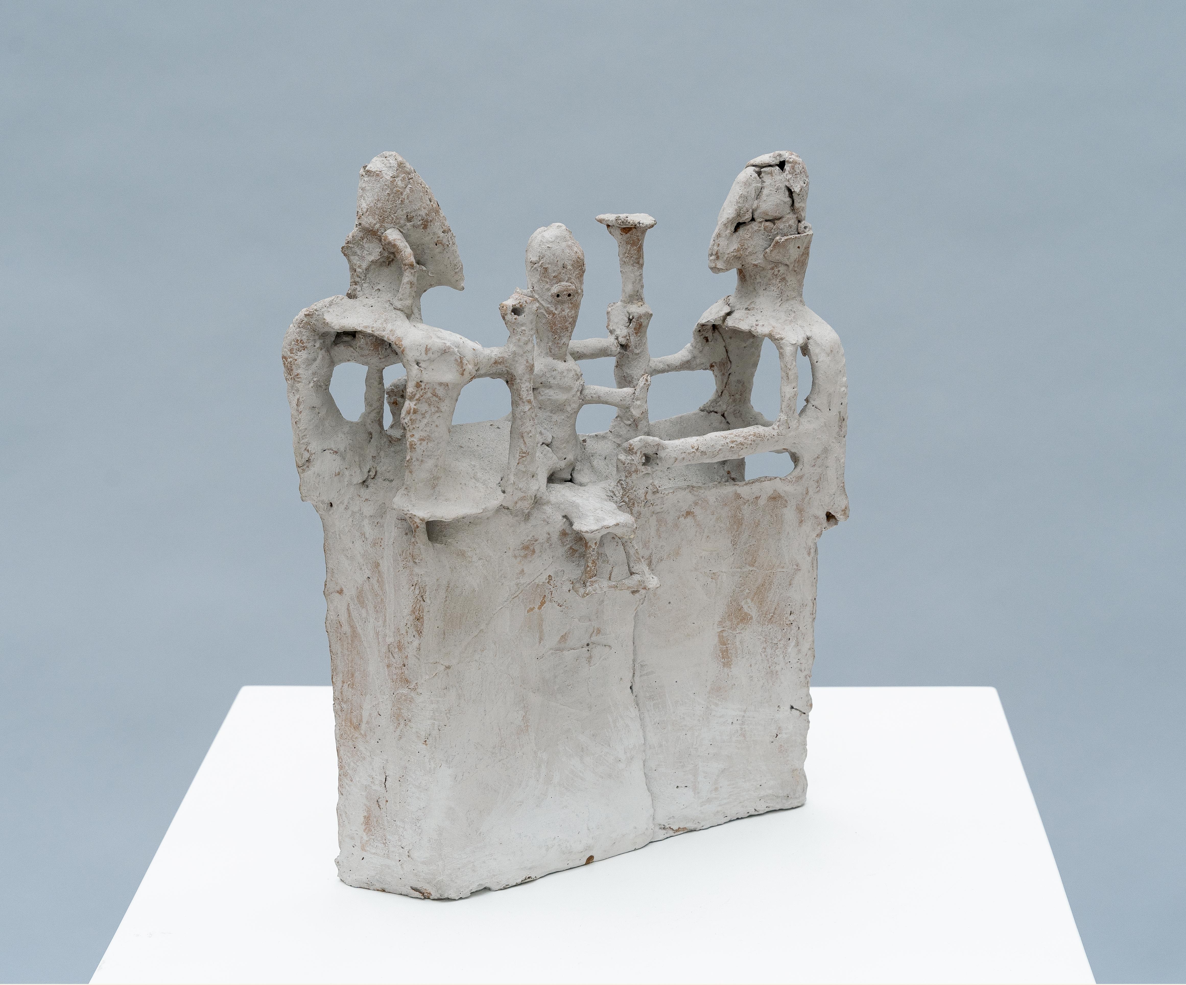 Lothar Fischer - Transparente gesockelte Familie