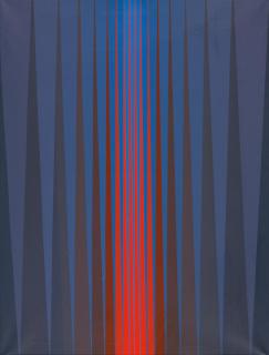 Lothar Quinte - Doppel V, violett