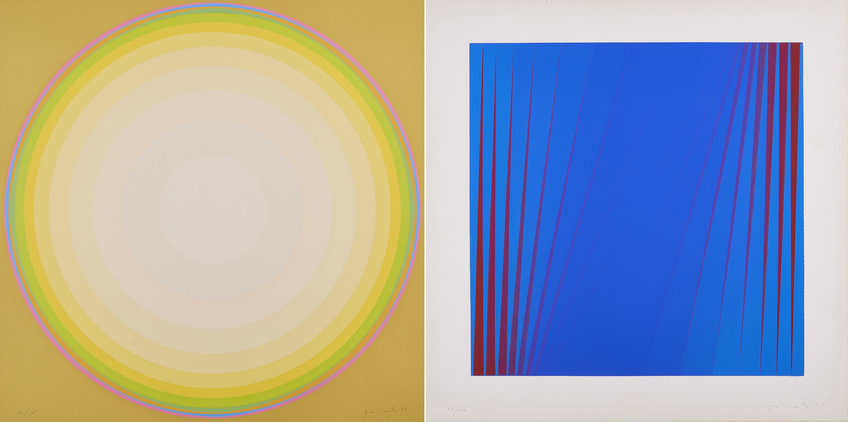 Lothar Quinte - Konvolut von 2 Druckgrafiken.