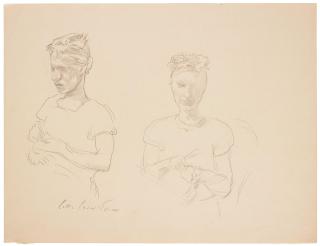 Lotte Laserstein - A double portrait