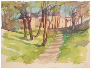 Lotte Laserstein - Djurgården, Stockholm