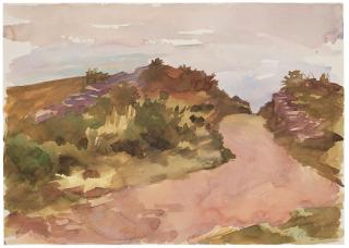 Lotte Laserstein - Landscape, Germany