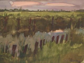 Lotte Laserstein - Landscape, Northern Germany