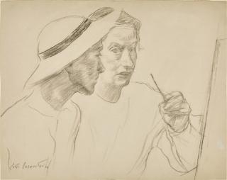 Lotte Laserstein - Modell und Ich (Model and I)