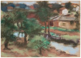 Lotte Laserstein - Oxford Canal